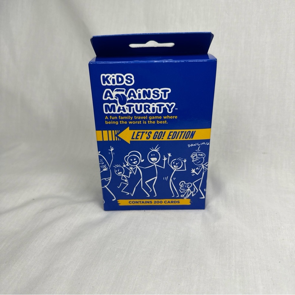 Let's Go! Edition Card Game - Blue